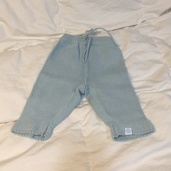 Beba Bean blue knit outfit - Picture 5 of 5